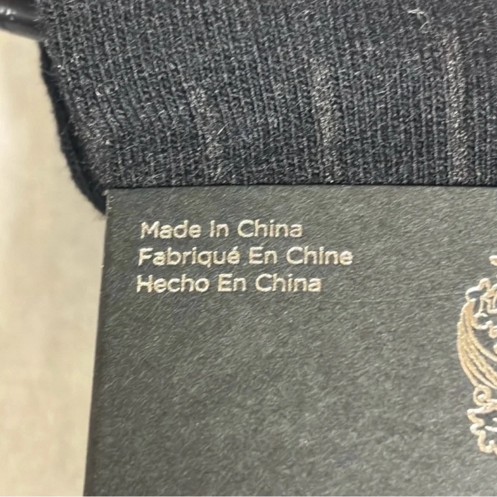 New Vince Camuto Socks 3 Pair Men’s Black Ribbed Dress Socks Business Casual - Picture 8 of 12